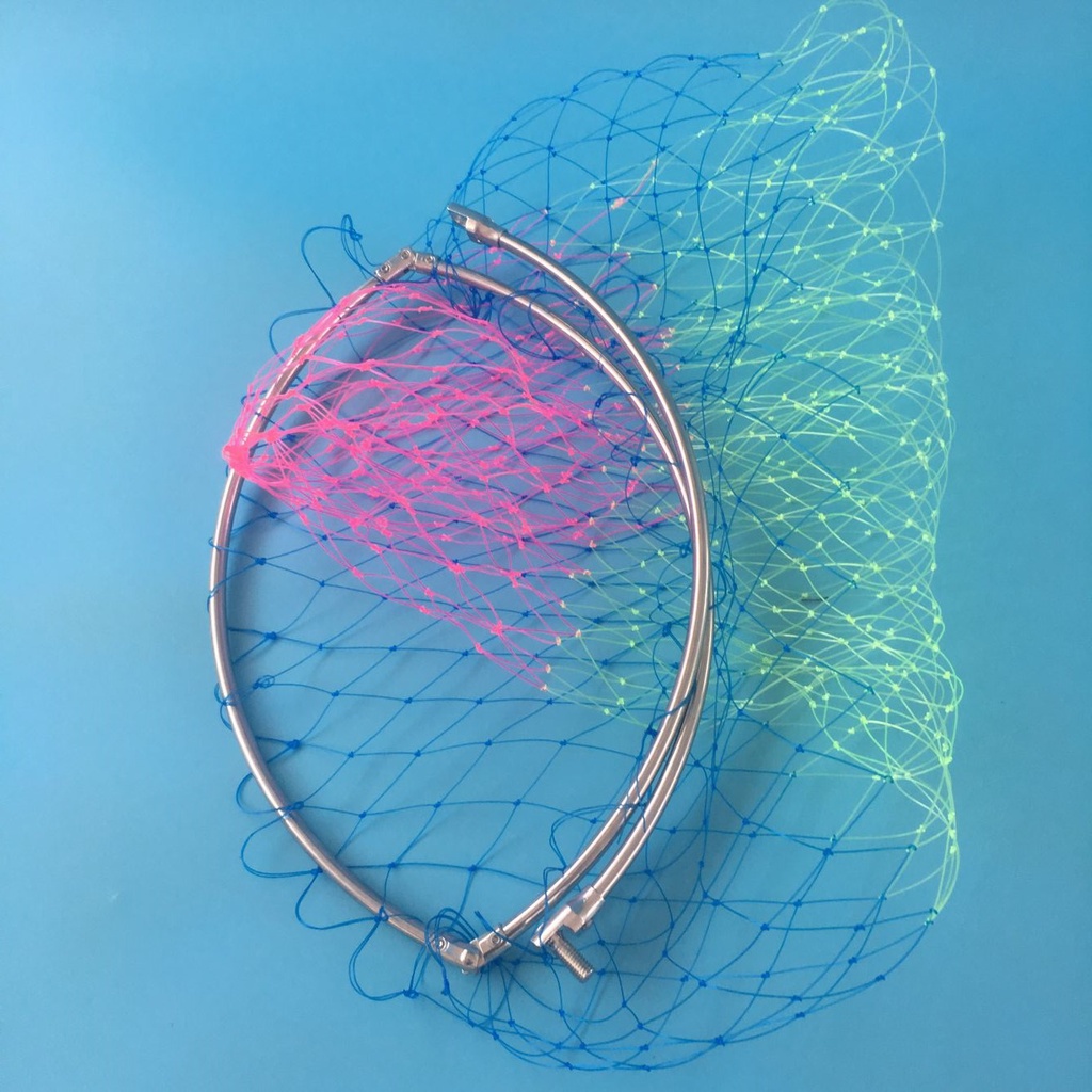 Vợt vớt Cá Inox Vành Tròn, Vành Tam Giác Đủ Size, Chất Liệu Inox Siêu Bền