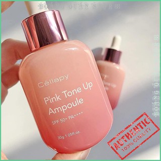 Cellapy Pink Tone Up Ampoule Serum Dưỡng Trắng Hồng, Nâng tone