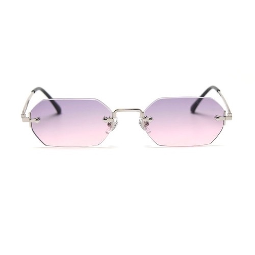 Kính mát gọng vuông kim loại sang trọng cho nữ