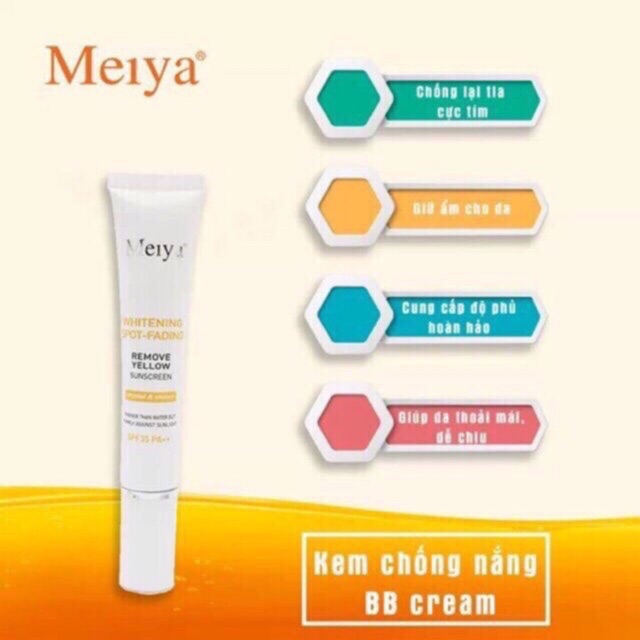 KEM CHỐNG NẮNG BB MEIYA (45ml) | BigBuy360 - bigbuy360.vn