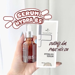 Serum B5 GOODNDOC dưỡng ẩm phục hồi, GOODNDOC B5 làm sáng da chống lão hóa GOODNDOC HYDRA B5 30ml