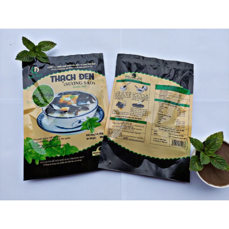 Bột thạch đen Lạng Sơn- Cao Bằng / Tinh bột Sương sáo