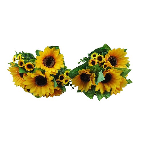 Bó Hoa Hướng Dương Giả 7 Bông Trang Trí Tiệc Cưới