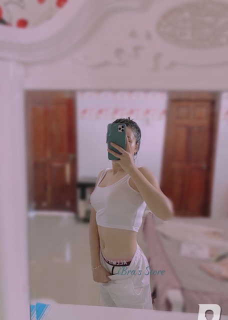 Quần lót cotton thể thao cạp cao sexy, Quần lọt khe nữ thể dục ALLMIX IBRA'S STORE iB012