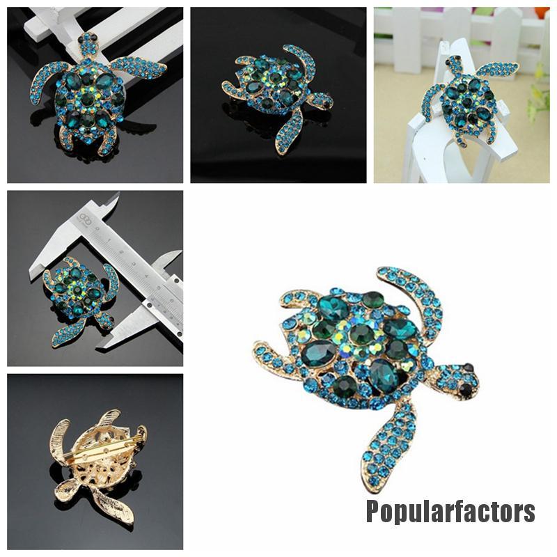 Ghim Cài Áo Hình Chú Rùa Thời Trang