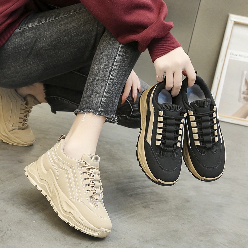 Giày thể thao IELGY đế dày phong cách Hàn Quốc thời trang đơn giản mang thoải mái dành cho nữ