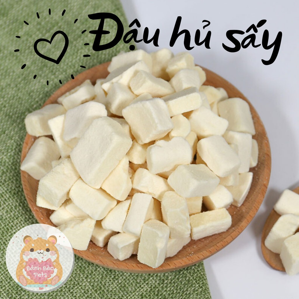 Đậu hủ non sấy | Thức ăn Hamster