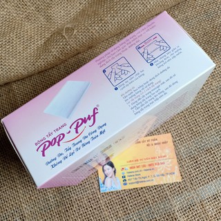 Bông Tẩy Trang Pop Puf 100 Miếng