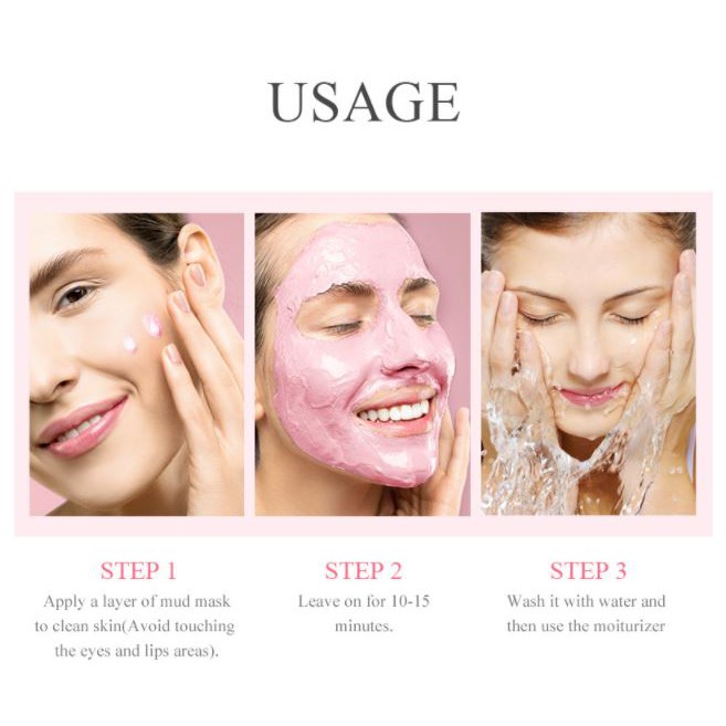 Lẻ 1 Gói Mặt nạ LAIKOU bùn Hoa anh đào cấp nước sạch da kiềm dầu Japan Sakura Mud Mask | BigBuy360 - bigbuy360.vn