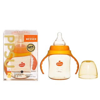 Bình sữa PPSU Wesser (cổ rộng) 180ml