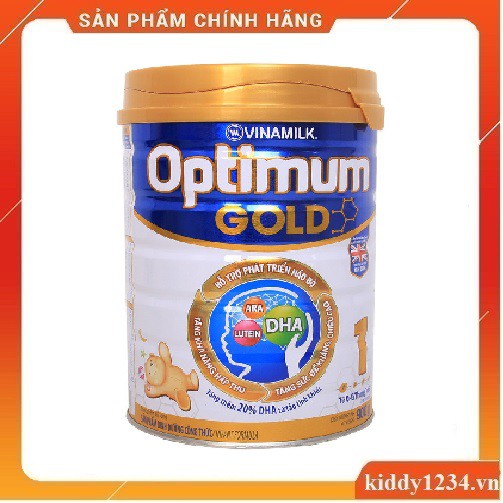 Sữa OPTIMUM GOLD 1-900G cho trẻ 0-6 tháng (date 2021)