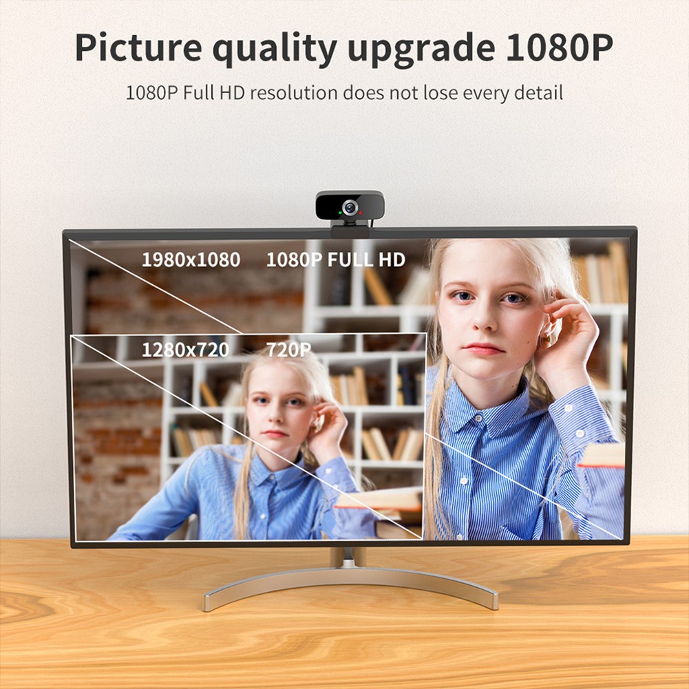 Webcam 1080p Hd Tích Hợp Micro Cho Máy Tính | BigBuy360 - bigbuy360.vn