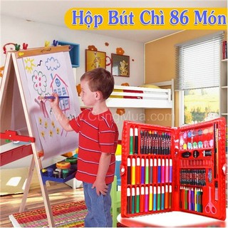 Hộp bút màu 86 món cho bé