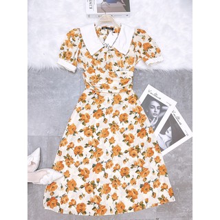 🌷 VÁY HOA PHỐI CÚC NGỌC VINTAGE🌿