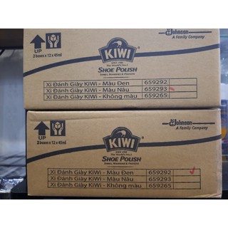 Xi Kiwi Thái màu đen - nâu thúng 24 hộp