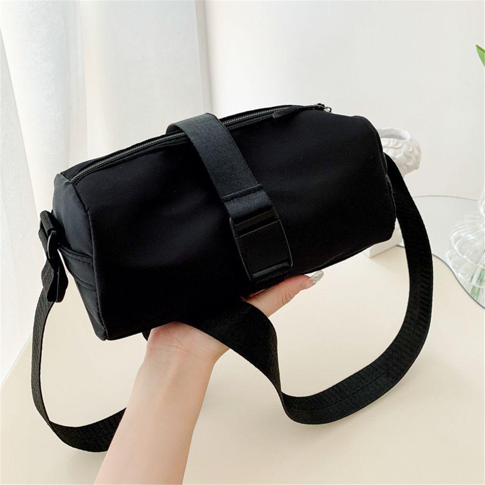 Túi Đeo Chéo Thể Thao Bằng Nylon Màu Sắc Đơn Giản