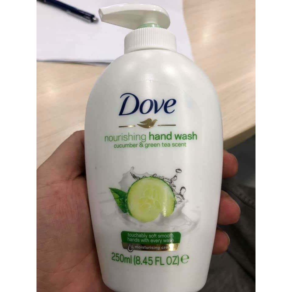 Nước rửa tay Dove 250ml trà xanh