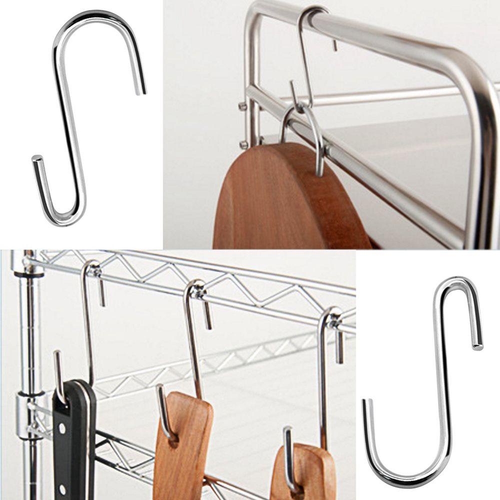 Set 10 Móc Treo Đồ Hình Chữ s Tiện Dụng Cho Nhà Bếp