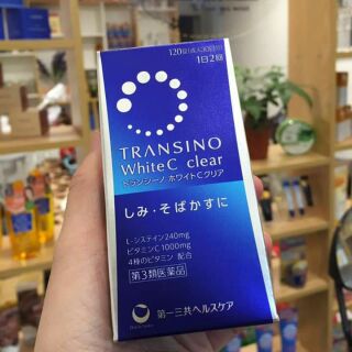 Viên uống trắng da Transino white C Nhật