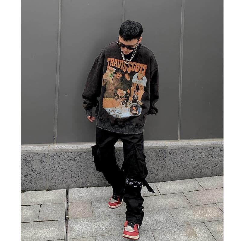 Áo nỉ loang hàn quốc xuất dư thu đông MẪU UNISEX NAM NỮ ĐỀU MẶC ĐƯỢC | BigBuy360 - bigbuy360.vn