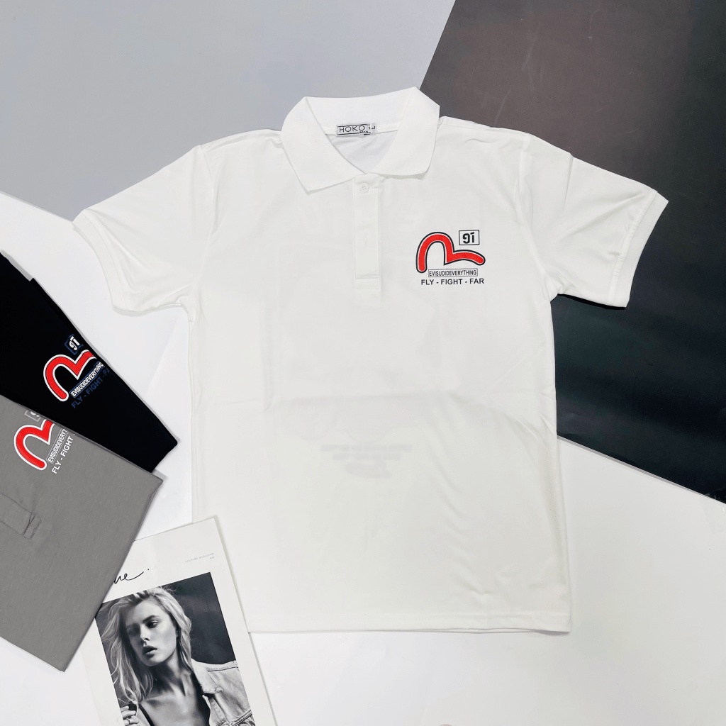 FREE SHIP XẢ LỖ HÀNG QUẢNG CHÂU ÁO THUN POLO CỔ BẺ IVISUS CÓ ĐỦ SIZE TỚI 80KG