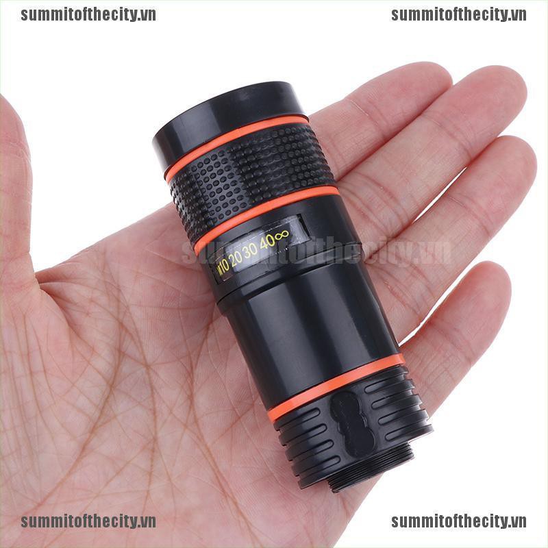 SUN 8x Optical Zoom Lens Telescope Telephoto Clip on for Mobile Cell Phone Camera VN