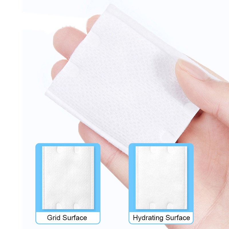 [Hàng mới về] Set 50 bông tẩy trang dày dặn mềm mại co giãn tốt