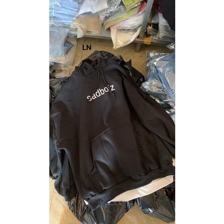 Áo hoodie Sadboi chữ ngực DA6