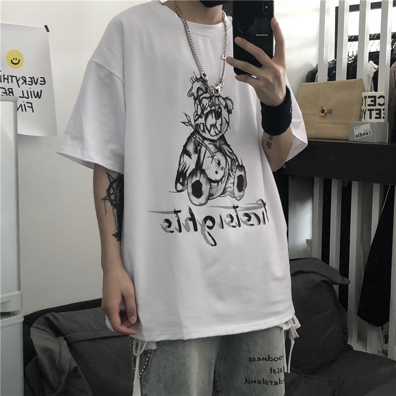 Áo thun nam nữ tay lỡ form rộng, phong cách Hàn Quốc ATL246 | BigBuy360 - bigbuy360.vn