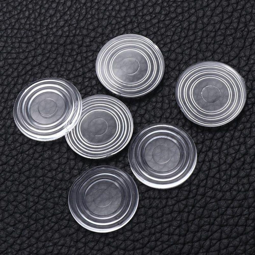 Set 10 Miếng Dán Chân Ghế Hình Tròn Bằng Kính Cường Lực Cố Định Sàn Nhà