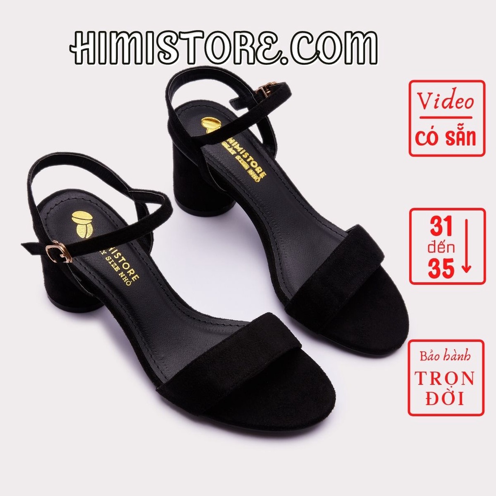 [CÓ SẴN] Giày Nữ Size Nhỏ 31 32. 3 34 35 Kiểu Sandal Cơ Bản Thương Hiệu Himistore SM002