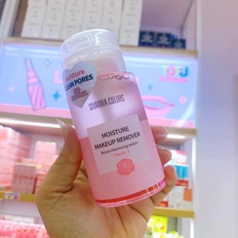 1 chai nước tẩy trang Sivanna Thái lan 180ml