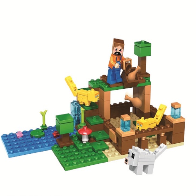 ✨✨ Set Minecraft Khu vườn của Steve 10953 ✨✨