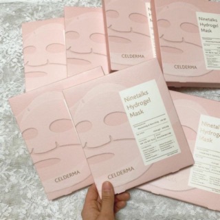 [Date 2023] Mặt Nạ Sinh Học Celderma Ninetalks Hydrogel Mask