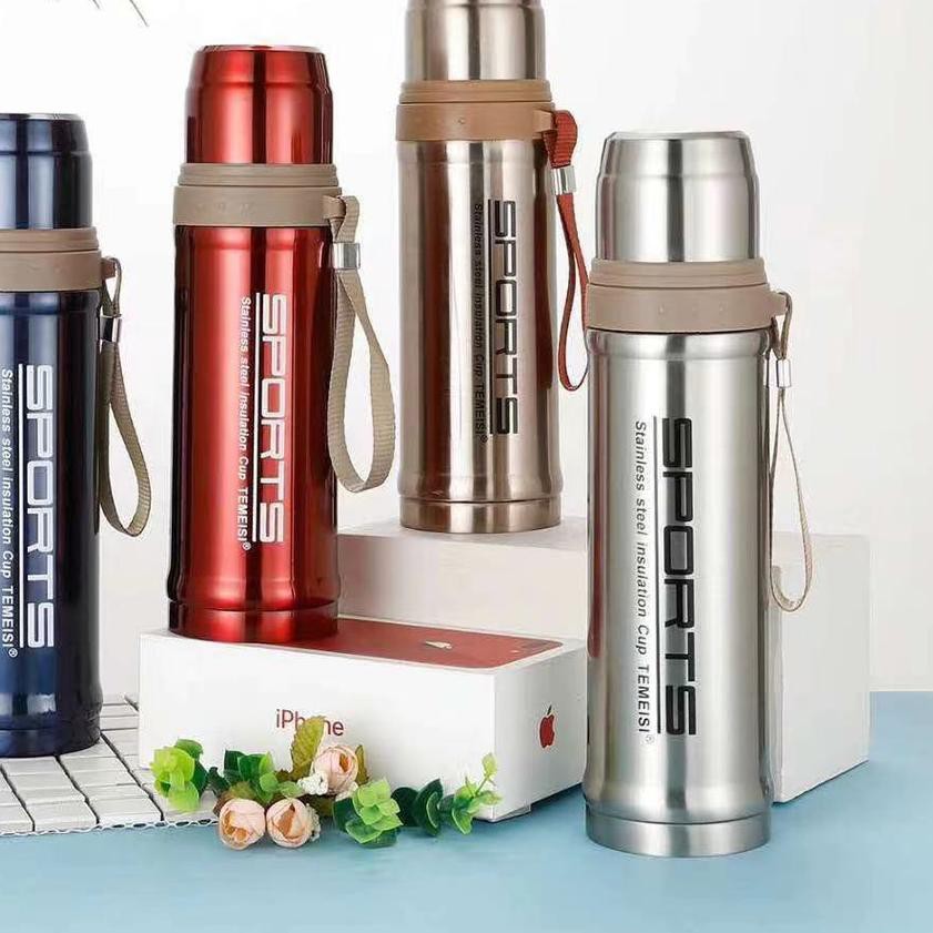 Bình Nước Inox Giữ Nhiệt 800ml Chất Lượng Chai Giữ Nhiệt / Lạnh-050 / 160 ✶