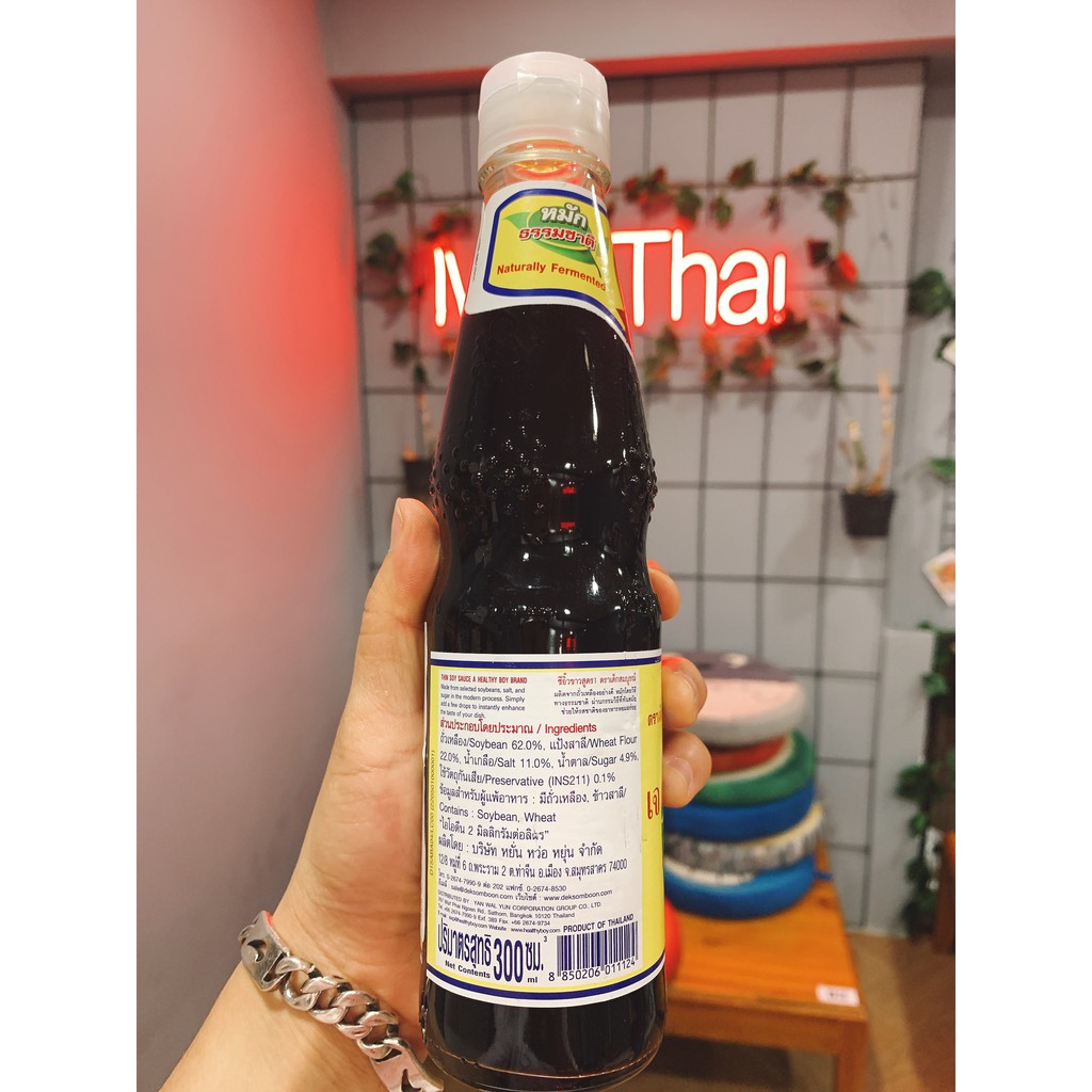 Nước tương trắng Thái Lan Healthy Boy - ซีอิ๊วขาว