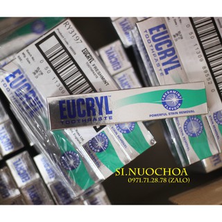 Kem đánh răng Eucryl Freshmint Toothpaste 62g - Anh
