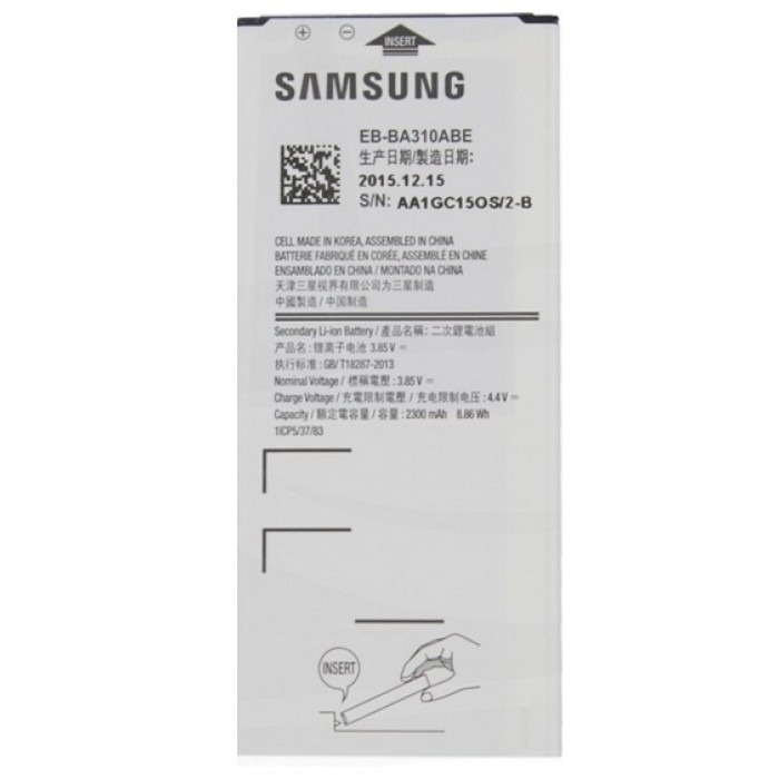 Pin Samsung Galaxy A3 2016 (EB-BA310ABE) 2300 mAh