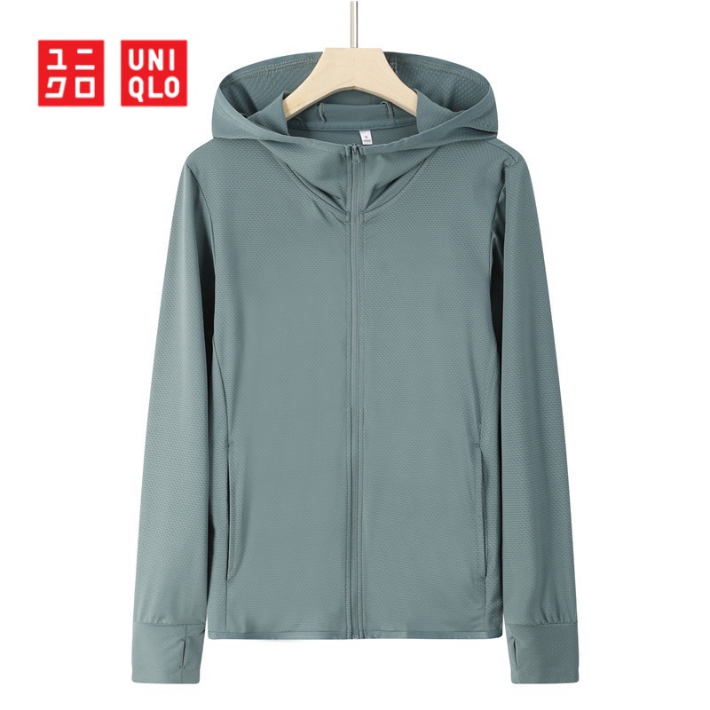 [45-75kg] Quần áo chống nắng mùa hè dành cho nữ Uniqlo Áo khoác chống tia cực tím Thích hợp để đi bộ đường dài và thể thao ngoài trời | BigBuy360 - bigbuy360.vn