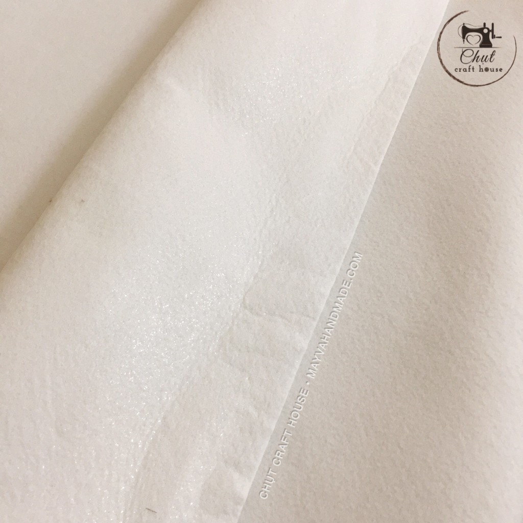Mếch bông 3mm ủi nhiệt - Mex dùng cho may vá, đồ handmade