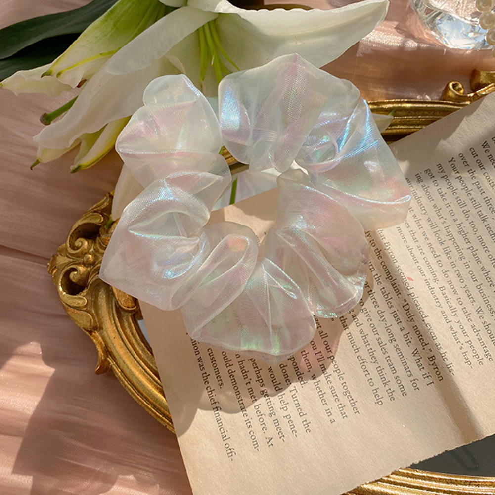 Dây Buộc Tóc Co Dãn Dạng Lưới Cho Nữ