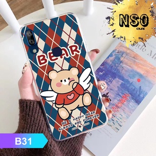 [FREESHIP] Ốp Lưng Vsmart Active 3 - Vsmart Active 1 - Vsmart Active 1 plus In hình Gấu chất