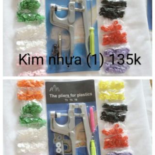 Kìm bấm cúc nhựa loại 1 ( không kèm cúc ạ)