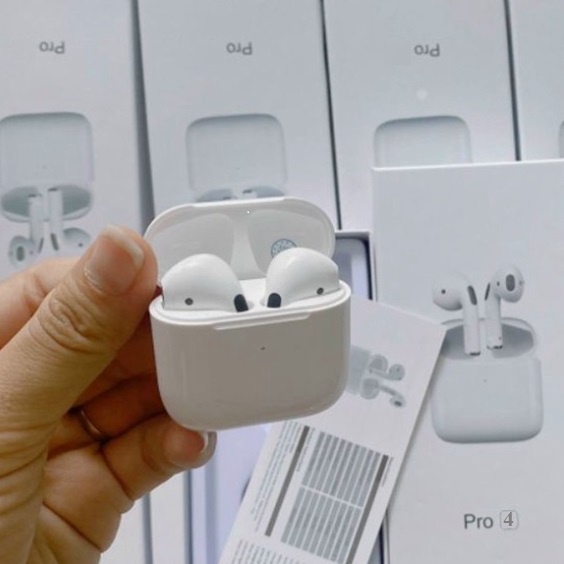 Tai Nghe Bluetooth Không Dây TWS 5.0 Có Micro Nghe Gọi Cảm Ứng Chạm Chơi Game Giảm Tiếng Ồn - PR04- Podos_official