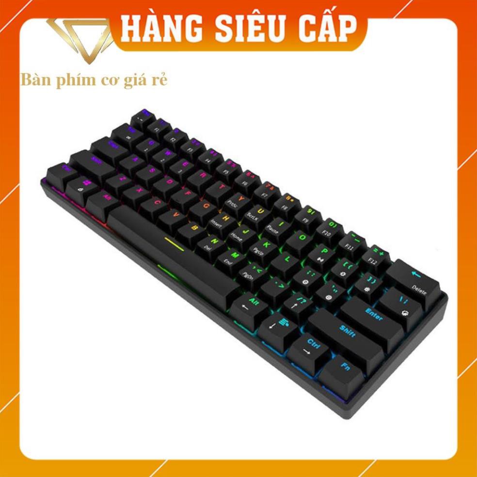 Bàn Phím Cơ Royal Kludge RK61 PRO Gaming Bluetooth 4.0 61 phím so với bàn phím cơ EK387 RGB 78 phím gaming E-Dra