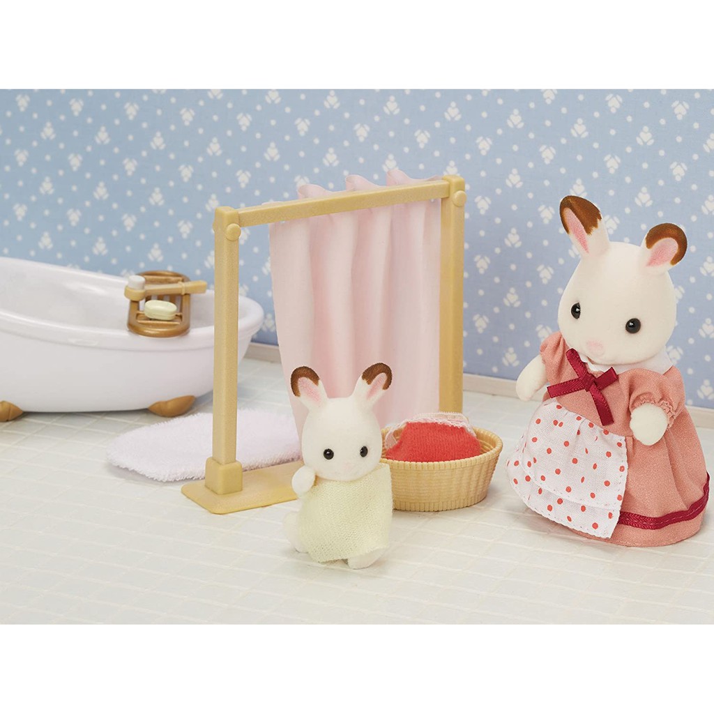 Sylvanian Families Bộ Bồn Tắm Bath Tub Set