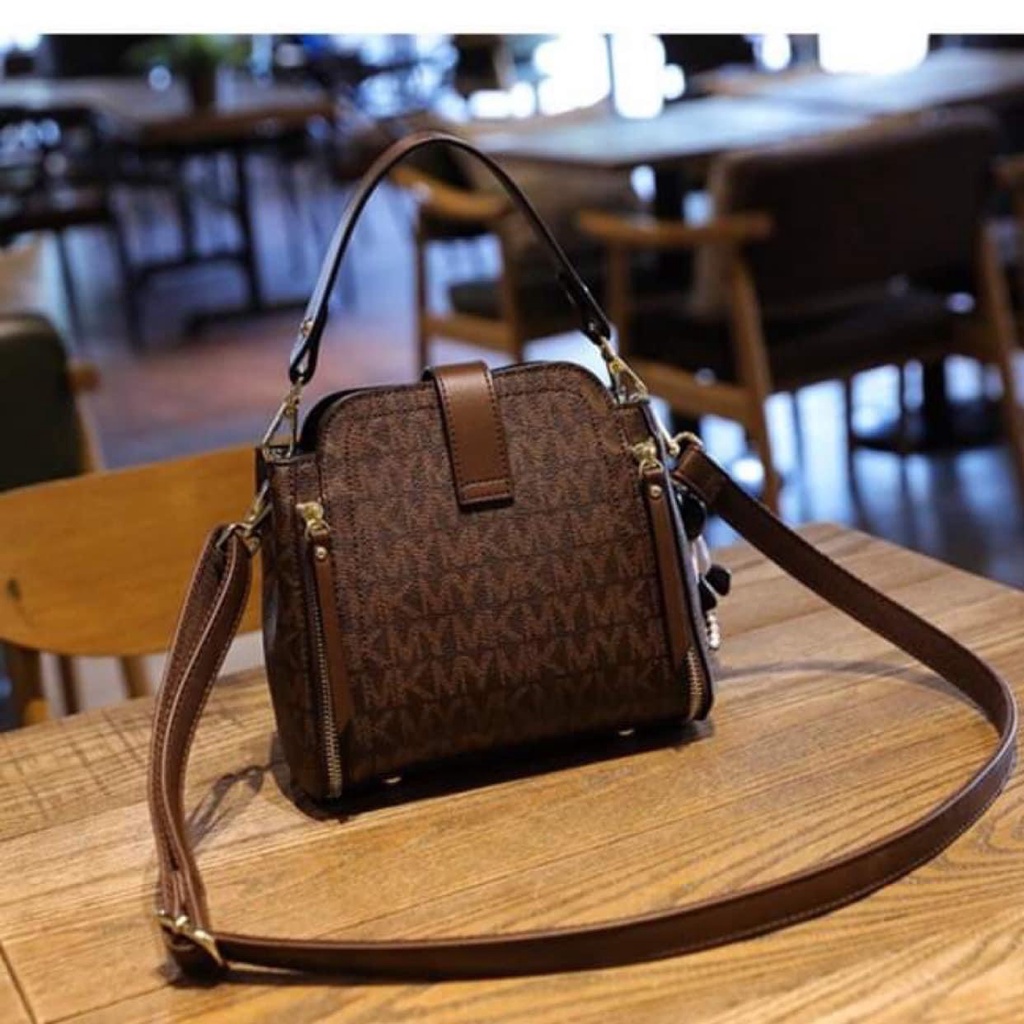 SHOP_HIỀN - TÚI ĐEO CHÉO HỌA TIẾT, DA MỀM