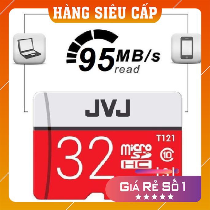 [Hàng xịn] Combo 2 Thẻ nhớ JVJ 32G ProU3 Class10 – chuyên dụng cho CAMERA, hàng tốt giá tốt BH 5 năm, 1 đổi 1 | BigBuy360 - bigbuy360.vn
