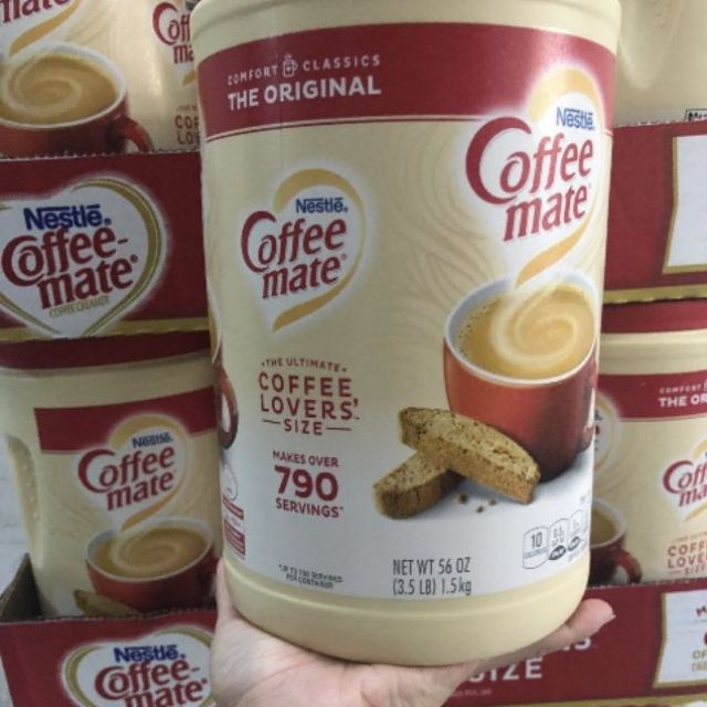 Bột Kem Pha Cà Phê Nestle Coffee Mate Original 1.5Kg Nhập Mỹ