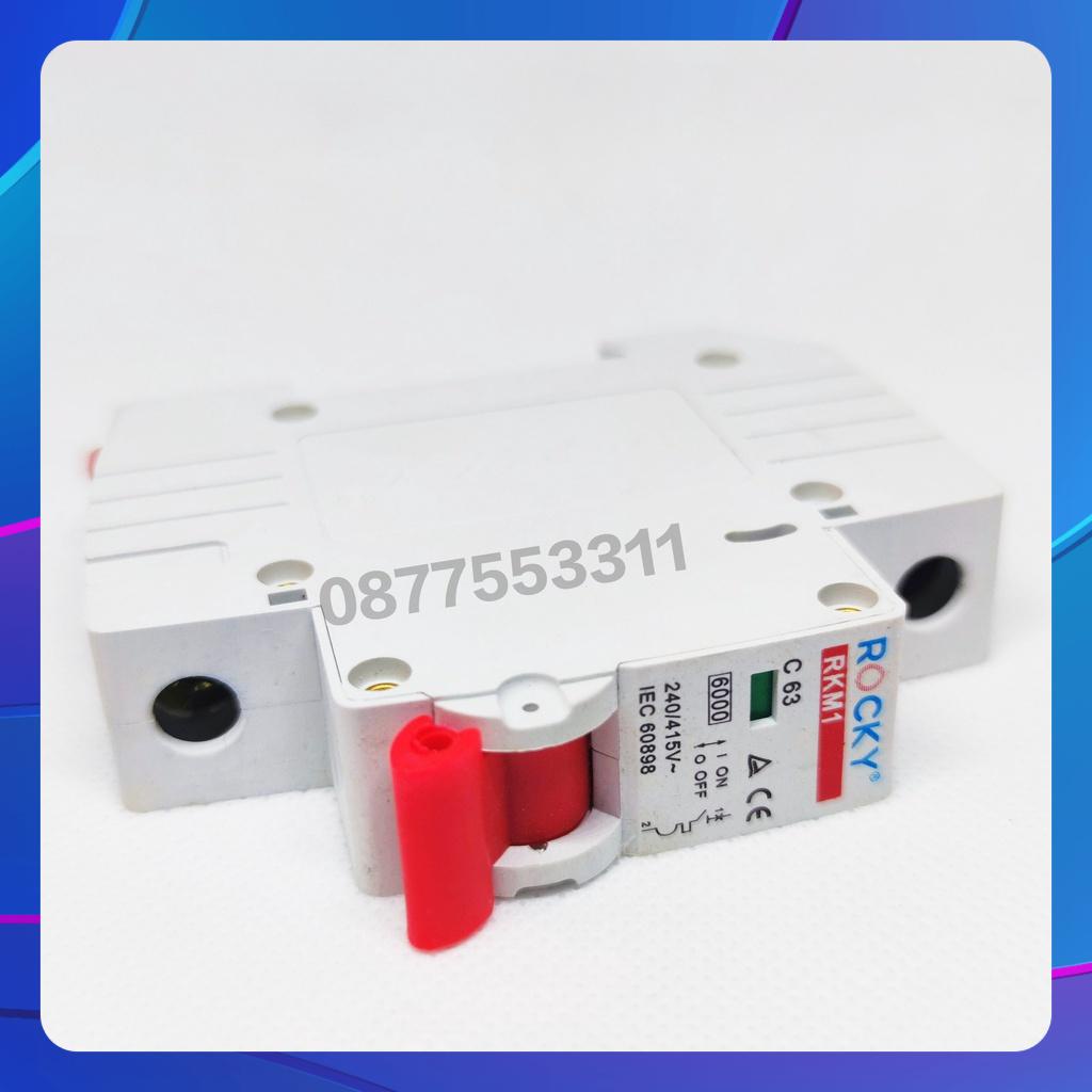 CB TÉP 1 PHA CHÍNH HÃNG ROCKY 16A, 20A, 32A, 40A, 50A, 63A